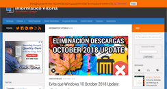 Desktop Screenshot of informaticovitoria.com